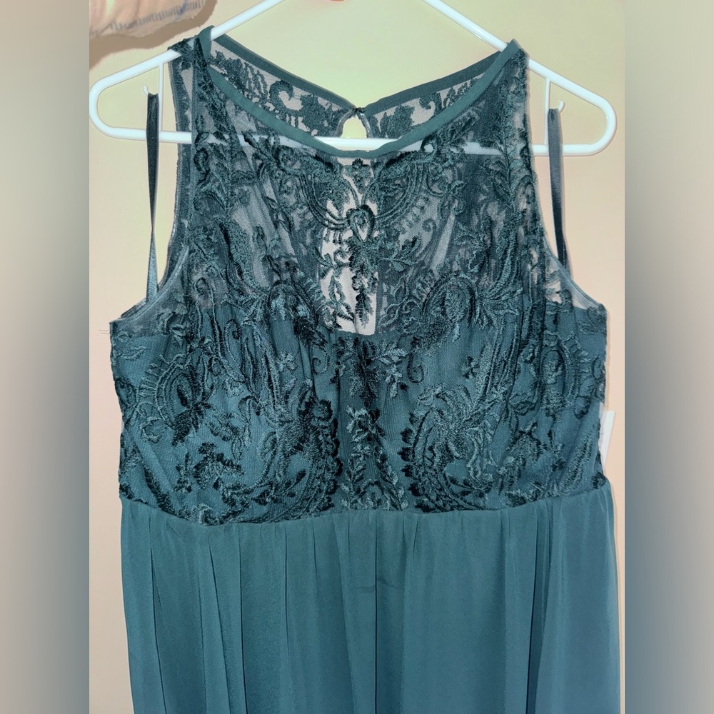 Forest Green Kennedy Blue Dress